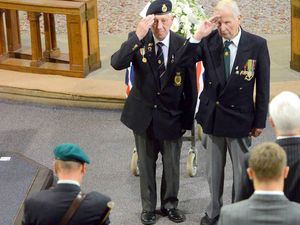 Supporting image for story: Emotional and fitting final farewell for Burma Star veteran Howard Beech