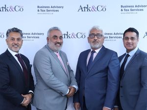 Ark & Co Ltd senior leadership team: Bally Ark, Suchy Lidhar, Gurnek Ark, and Mandeep Rajput