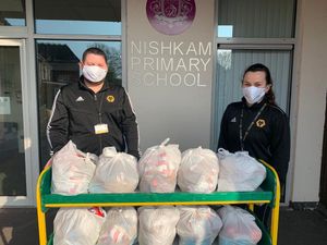 Foundation staff have been working with Nishkam School  to distribute food parcels.