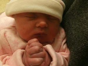 Supporting image for story: Baby Evelyn is Christmas miracle for Telford family
