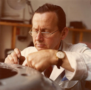 At work at GKN Sankey in Telford.