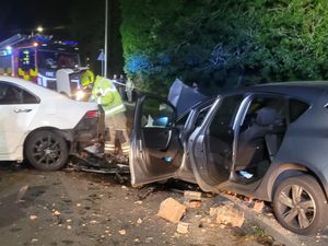 Supporting image for story: Police appeal after occupants of cars flee Dudley crash scene
