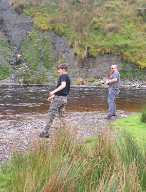 Ben and his father Mark.