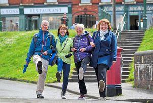 Andy Holmes, Amanda Worley, Liz Holmes and Tracey Cameron visited the Black Country Living Museum
