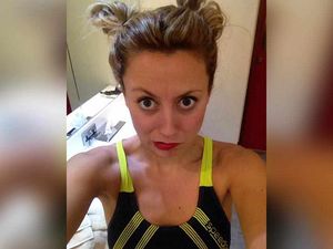 Supporting image for story: Marathon girl Amy Hughes takes the plunge to embark on sporting 12 days of Christmas