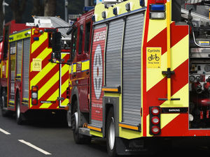 Supporting image for story: Two taken to hospital in house fire drama near Cannock 