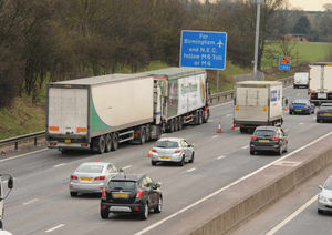 The scene of the crash