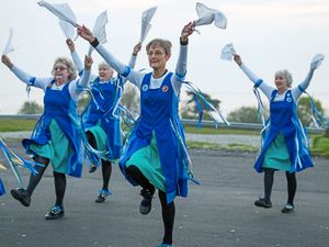 Supporting image for story: Dancers herald May Day in style on Barr Beacon