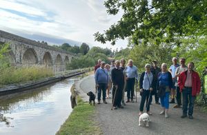Rotary members on the Chirk Aqueduct