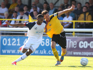 Supporting image for story: Anthony Dwyer delivers on his pledge to AFC Telford boss Rob Edwards