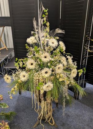 Opulent design all in white