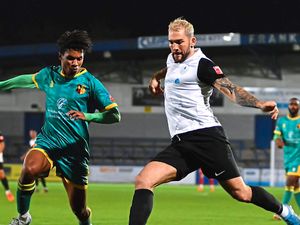 Supporting image for story: Kevin Wilkin says issues with Telford striker put to bed