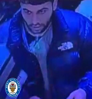 Police want to speak to this man over an incident at a petrol station in Birmingham