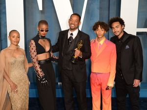 Supporting image for story: Will Smith celebrates with family at Vanity Fair Oscars after party