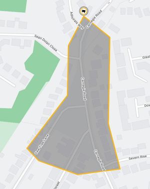 The affected roads. Image: one.network