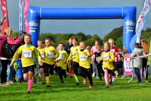 Sandwell Valley, West Bromwich at the Race for Life Mud Run