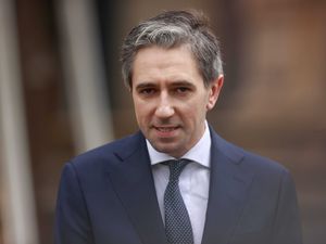 Supporting image for story: Harris says politician homes should be out of bounds after protest at his house