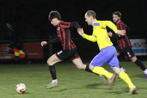 Action from Brecon Corries' clash with Goytre