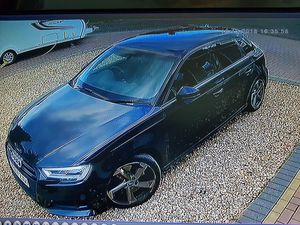 The Audi which has been stolen