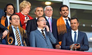 Jeff Shi, Guo Guangchang and Jorge Mendes