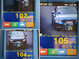 Supporting image for story: BMW clocked at 105mph as police conduct M6 speed checks