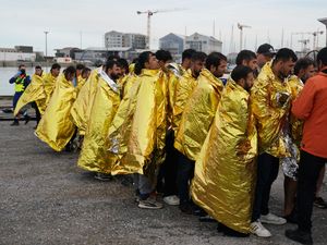Supporting image for story: French coastguard rescues 94 people from water after small boat breaks apart