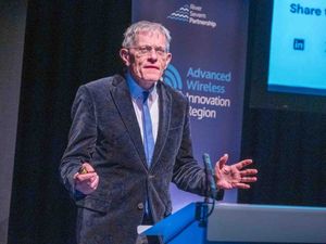 Supporting image for story: Travel expert Simon Calder addresses hundreds of delegates at Theatre Severn event