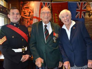Supporting image for story: D-Day veteran gets surprise honour in Shrewsbury - with pictures