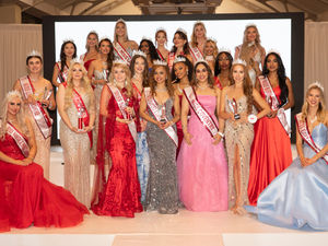 Supporting image for story: Watch: Miss England finalists gather in Wolverhampton as a West Midlands model makes the final in a glittering ceremony