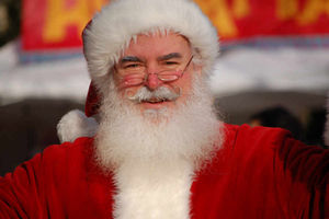 Supporting image for story: Santa Claus joins Llanfair Caereinion Christmas lights switch-on
