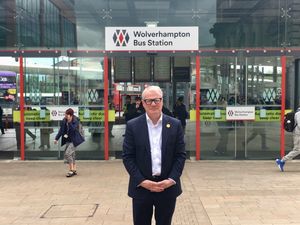 West Midlands Mayor Richard Parker at Wolverhampton Bus Station. PIC: Gurdip Thandi LDR