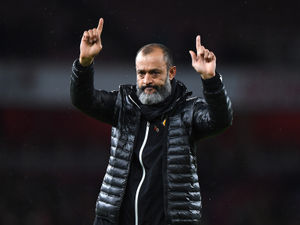 Supporting image for story: Nuno still striving for more after Wolves' draw at Arsenal