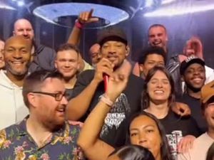Supporting image for story: Watch: Will Smith getting jiggy with it with fans at Wolverhampton concert
