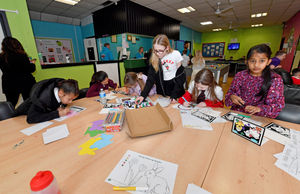 The youth club also provides educational lessons for those who want it