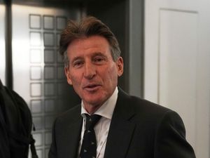 Sebastian Coe pictured at the IOC Session in Greece