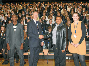 Supporting image for story: Bridgnorth school welcomes teachers from Tanzania partnership