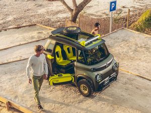 Supporting image for story: Citroen Ami Buggy Concept gives adventure theme to compact EV