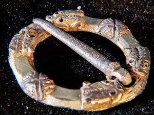 Supporting image for story: 'Too high': Council refuses to stump up for Medieval brooch found in farmer's field