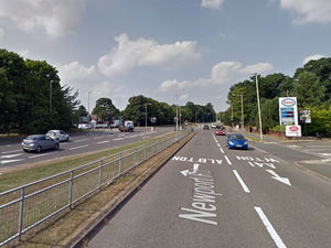 Supporting image for story: A41 crash causes rush hour delays near RAF Cosford