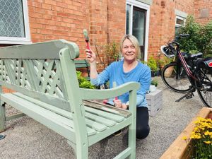 A team of volunteers helped to transform the space and create the garden