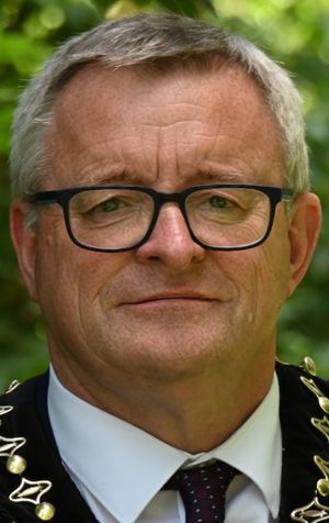 Powys County Council Chairman William Powell