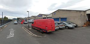 The fire had broken out at the Spon Lane Trading Estate in West Bromwich