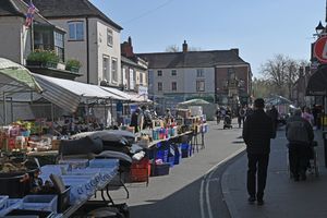 Love your neighbourhood, Willenhall. Pictured, Market place.