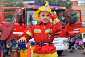 Supporting image for story: Pictures: Hundreds enjoy Wellington Fire Station's open day