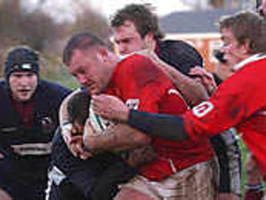 Supporting image for story: Freak try ends Whitchurch's run