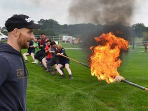 Supporting image for story: Young Farmers triumph in tug-of-war