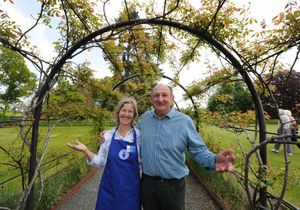 Owners Kate Hazan and Carmel Hazan, at Marche Manor, Halfway House, Shrewsbury