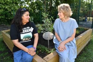 Pooja Kanda was joined by Beverley and Mark Brindley, who also lost their son to knife crime in 2017