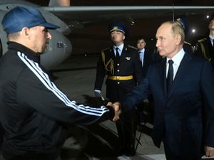 Supporting image for story: Kremlin acknowledges intelligence operatives among Russians freed in swap