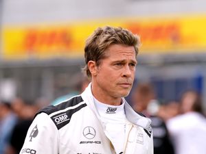 Supporting image for story: Brad Pitt impresses grid stars with skills in racing blockbuster F1